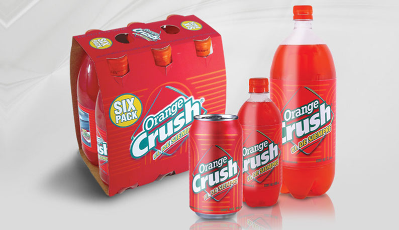 packaging orange crush
